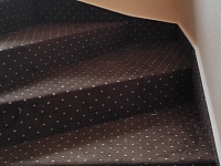 Укладка ковролина на ступени-15м2